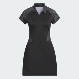 Adidas Woman Golf Dress Short Sleeve Black